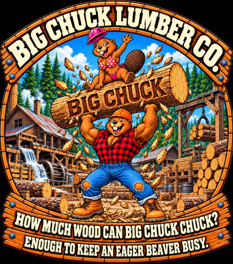 How Much Wood — full back artwork