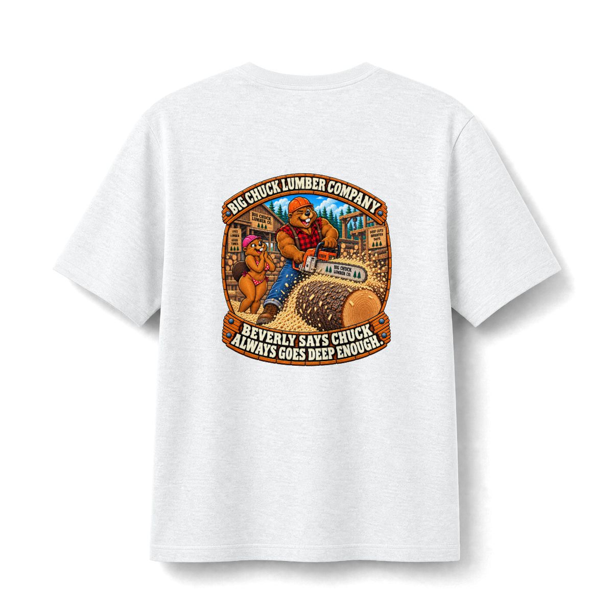 Deep Cut t-shirt — back print
