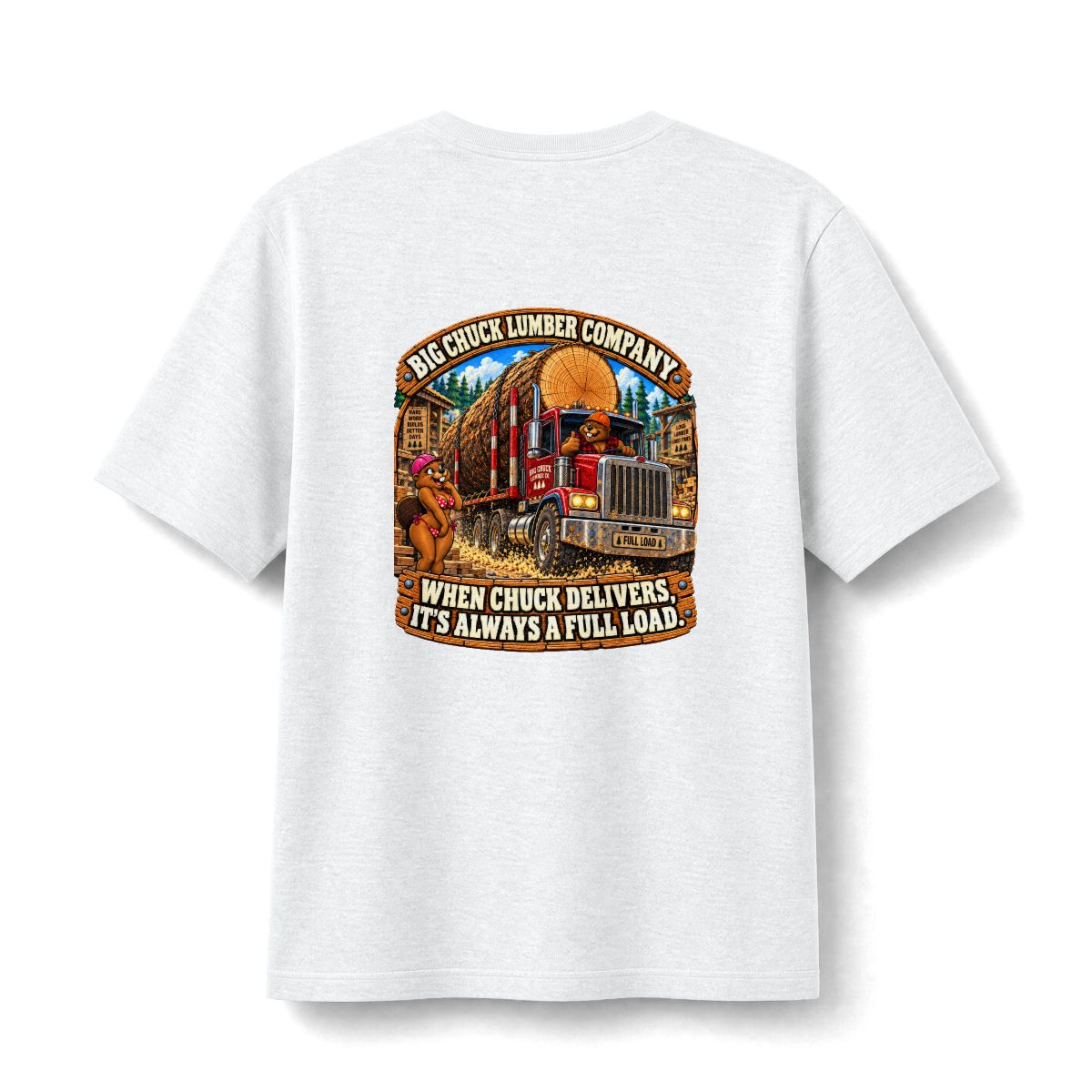Full Load t-shirt — back print