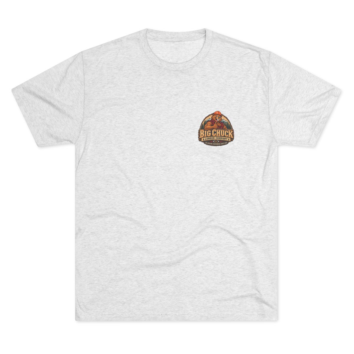 Log Ride funny lumberjack t-shirt