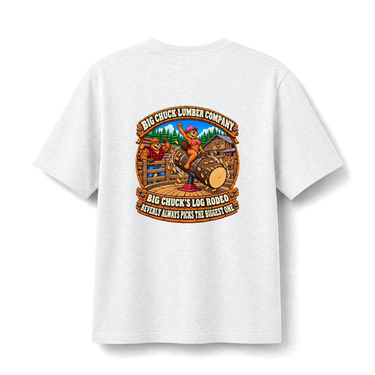 Rodeo t-shirt — back print
