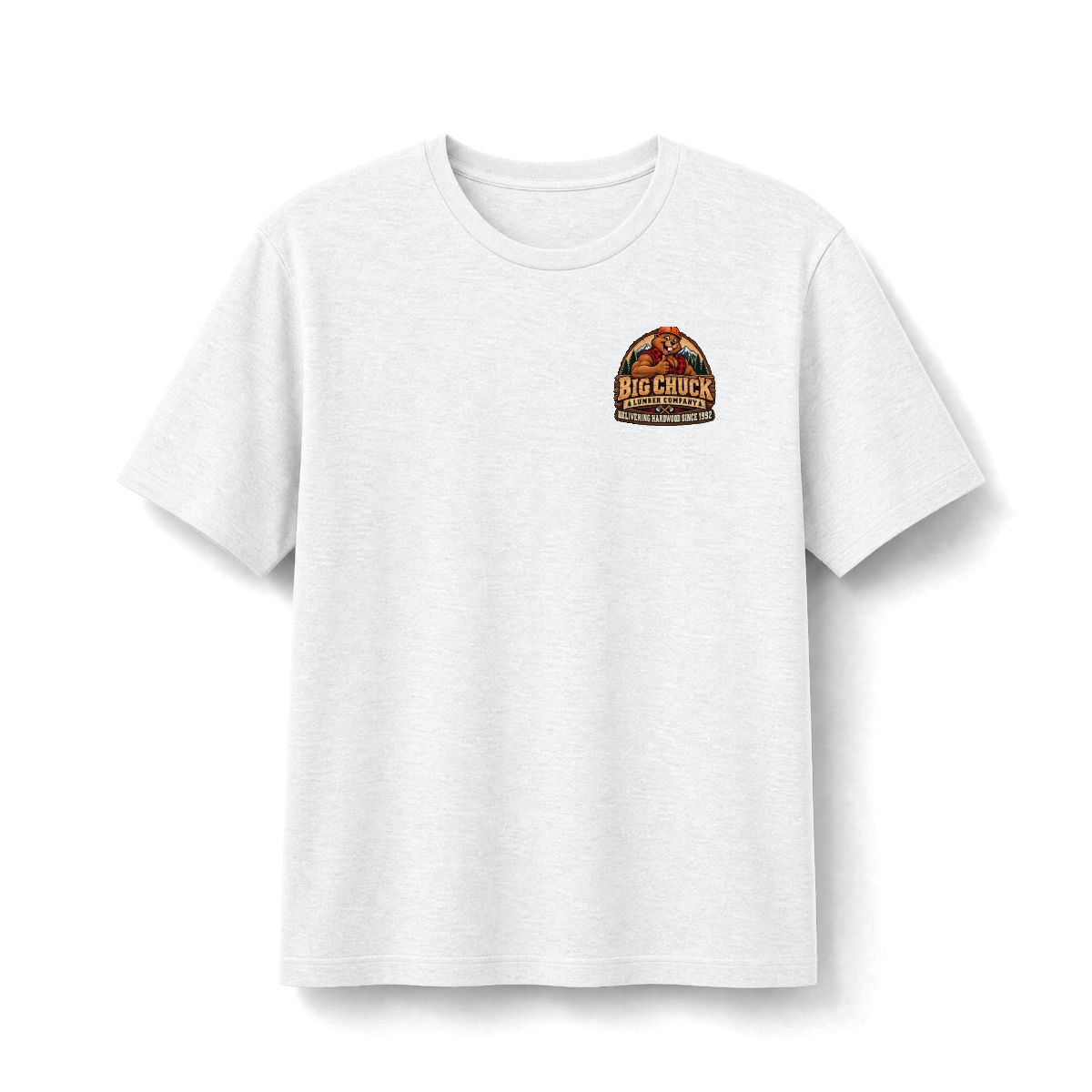 Rodeo t-shirt — front with Big Chuck Lumber chest emblem